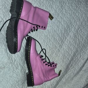 Pink Doc Marten Boots